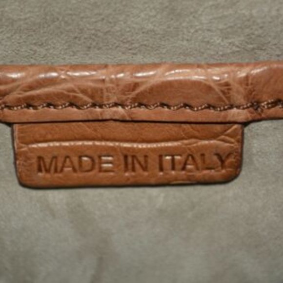 NWT BURBERRY ALLIGATOR LEATHER  COLOURS DINTON TOTE BAG - Picture 5 of 12